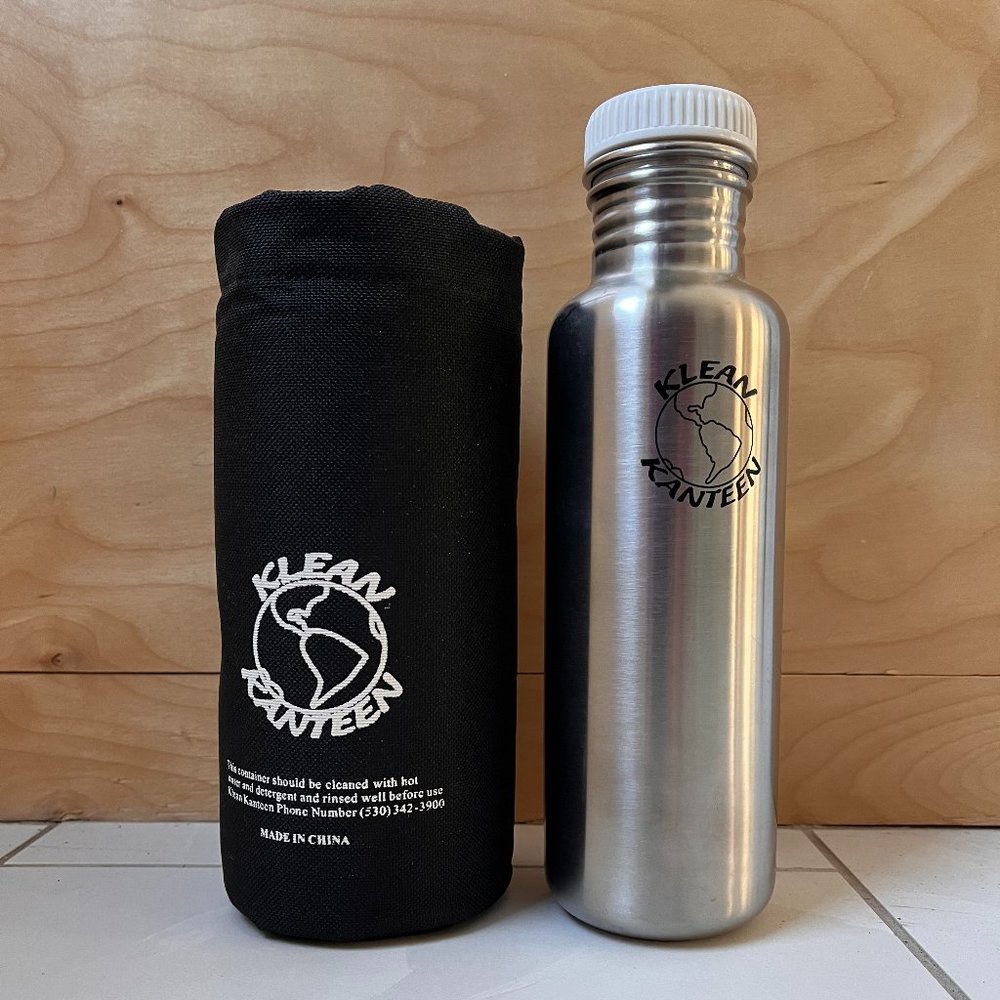 Kleen Kanteen bottle with insulated carrier, 27-oz